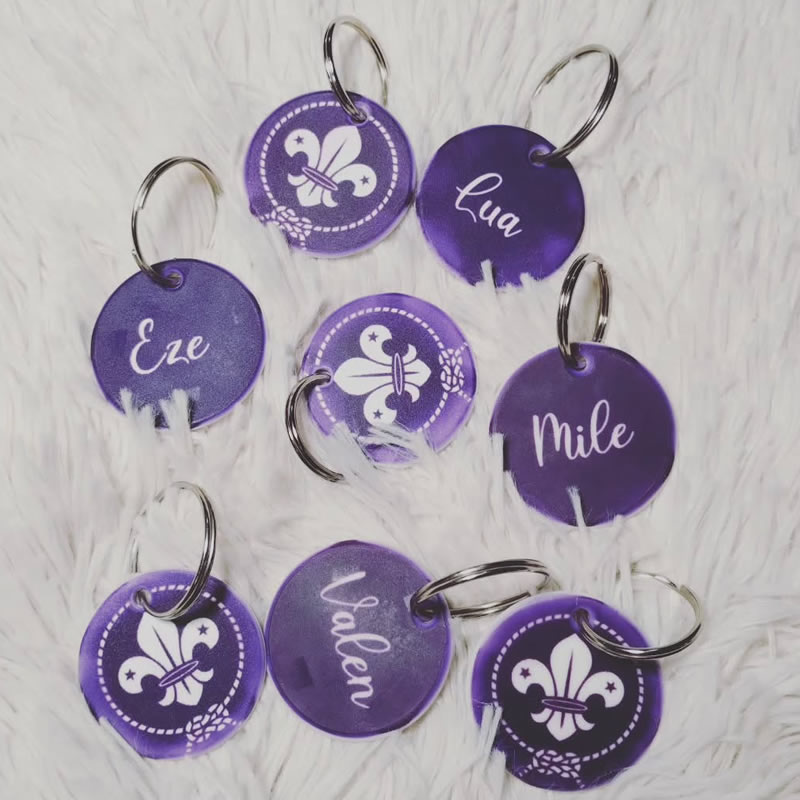Llaveros personalizados